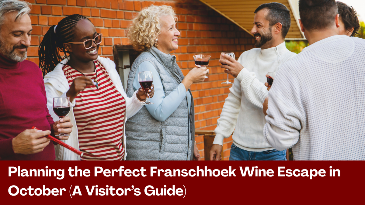 Planning the Perfect Franschhoek Wine Escape in October A Visitor's Guide, people drinking wine
