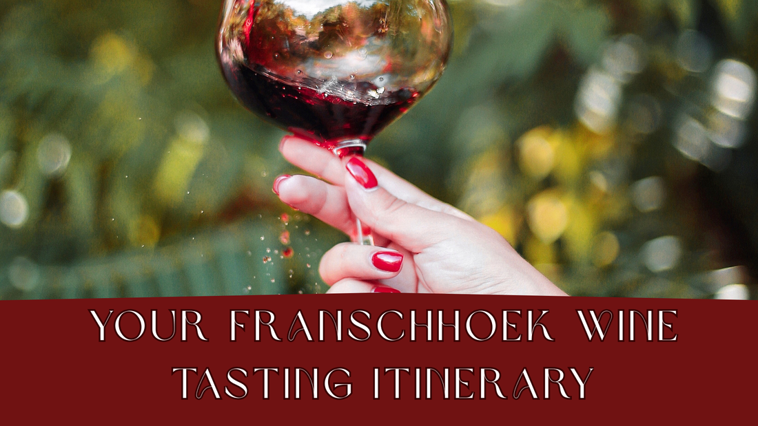 Your Franchhoek Wine Tasting Itinerary, woman holding wine